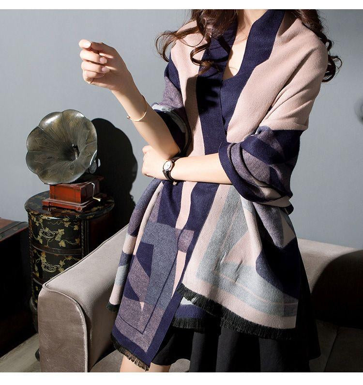 DRB - Geo Printed Scarf - Geo Print
