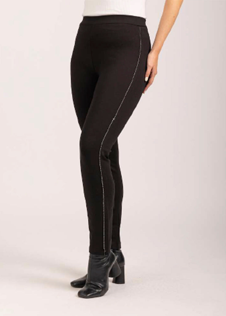 Mudflower - Diamante Stripe Leggings - 654