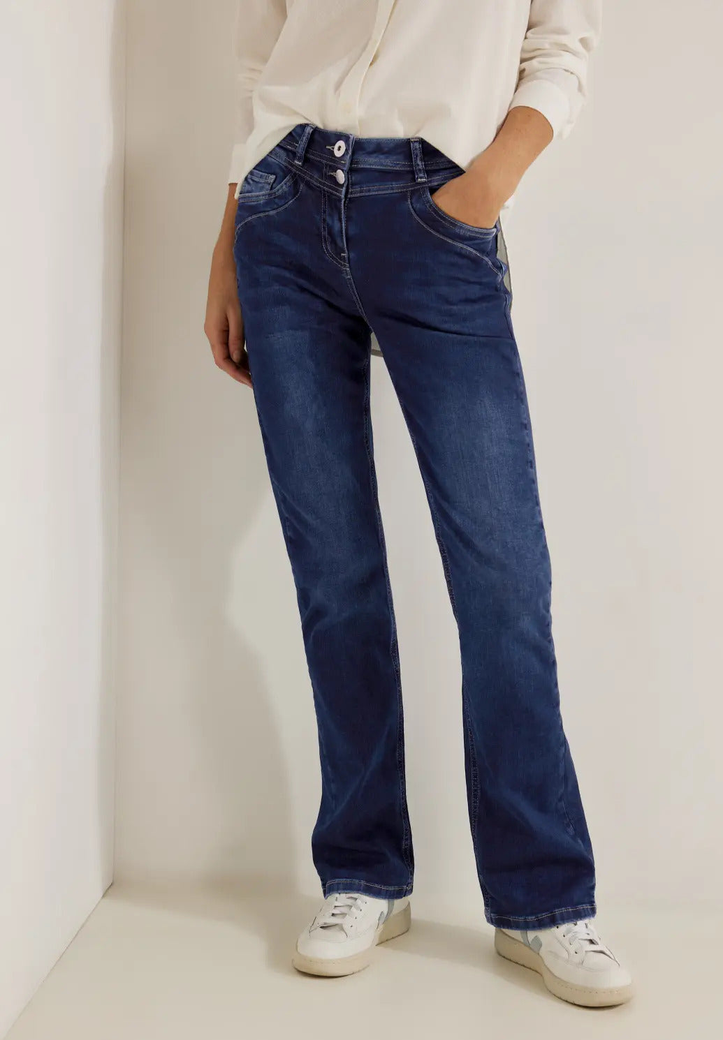 Cecil - Bootcut Jeans - 376934