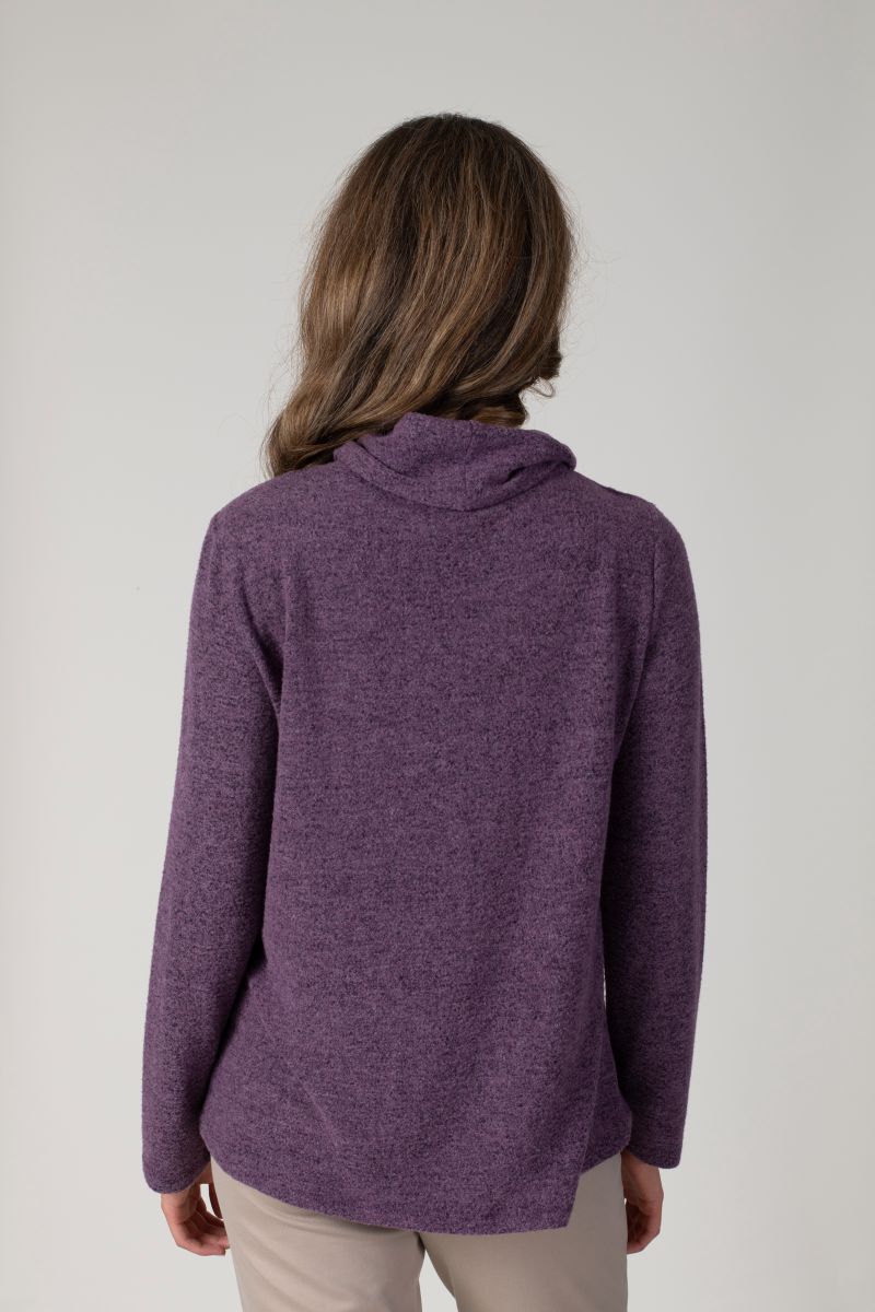 Jessica Graaf - Plain Cowl Neck Top - 26246