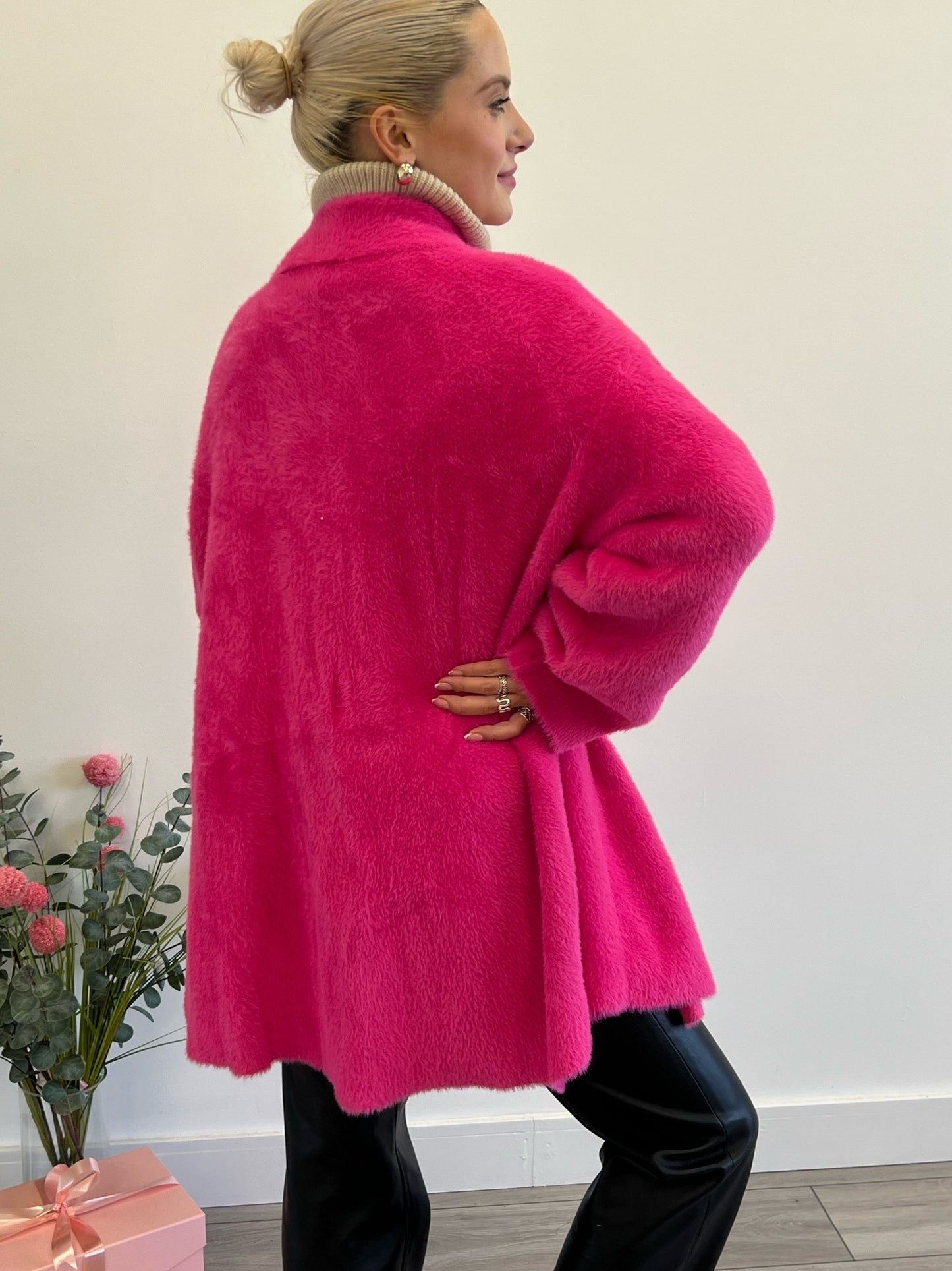 Lipstick - Fur Knit Coatigan - Zm1768