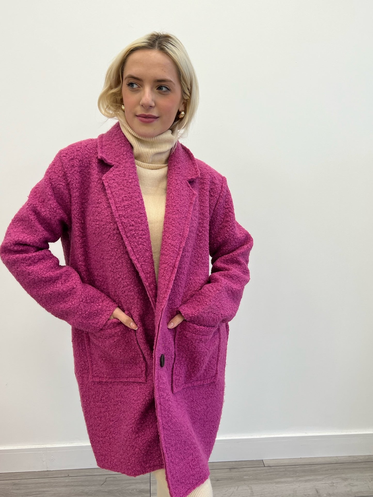 Lipstick - Fleece Coat - 5650