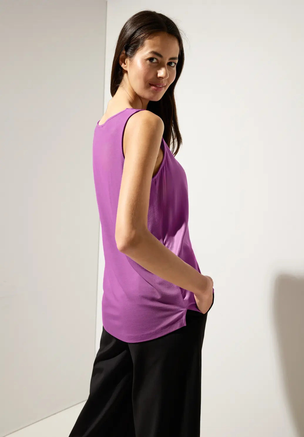 Street One - Satin Look Top - 320244