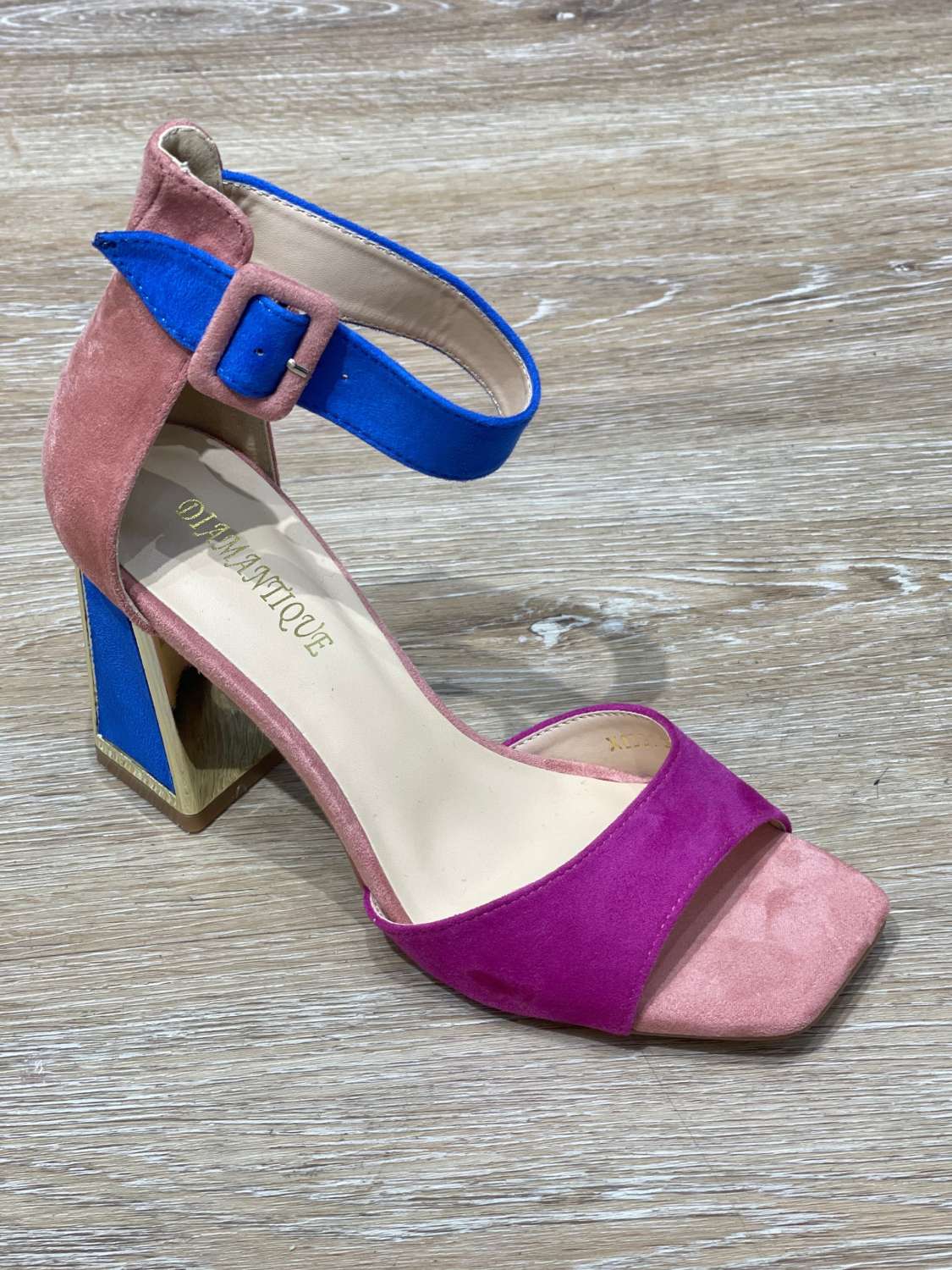 Lipstick - Open Toed Heeled Shoe - X8351