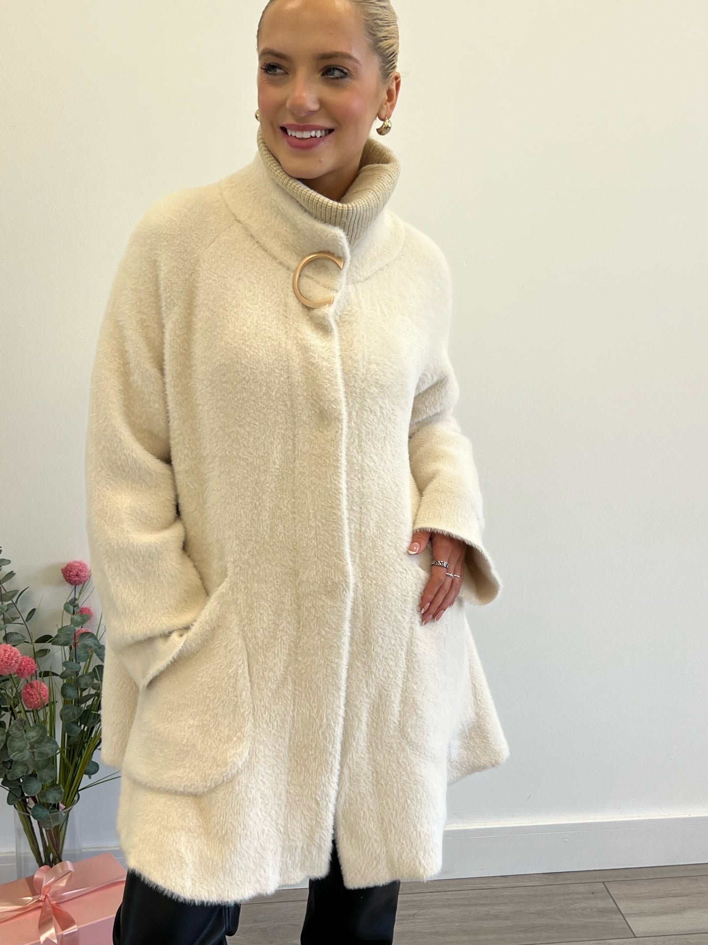 Lipstick - Fur Knit Coatigan - Zm1768