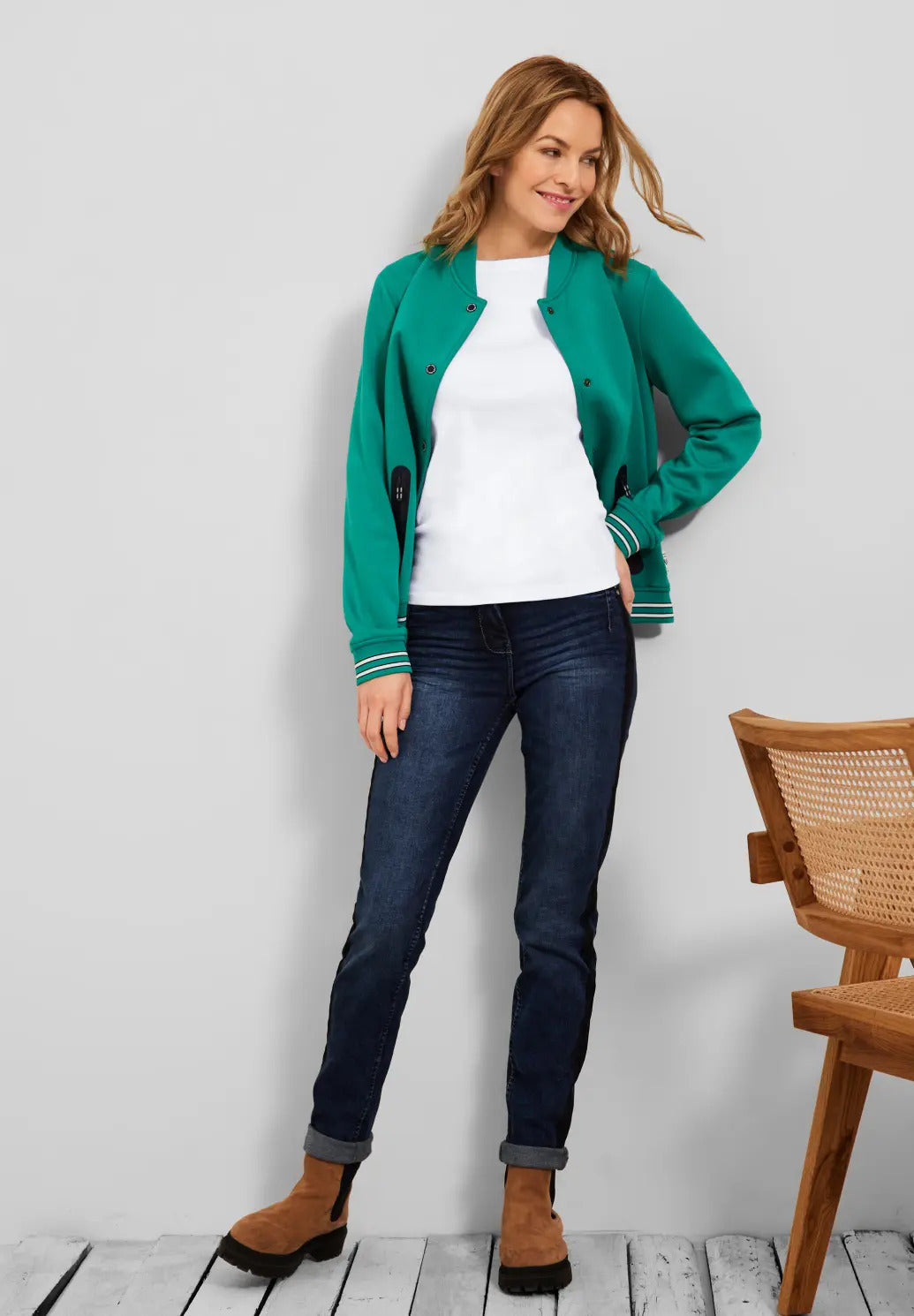 Cecil - Basics Boatneck Top - 317389
