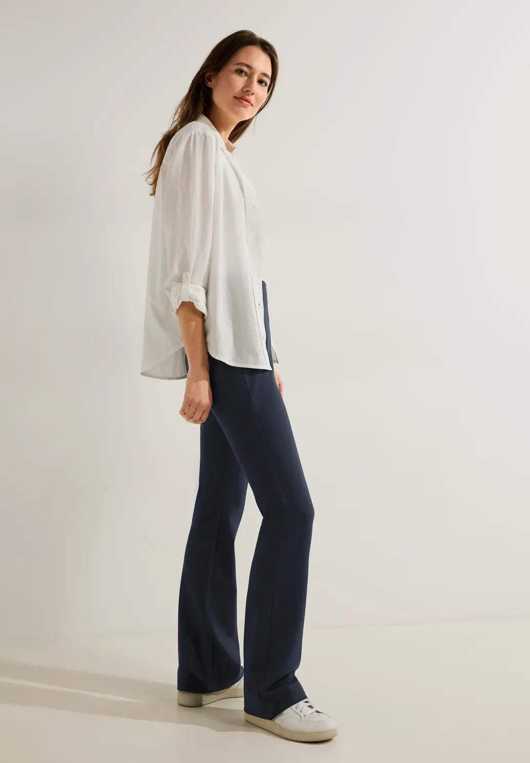 Cecil - Bootcut Trousers - 376945