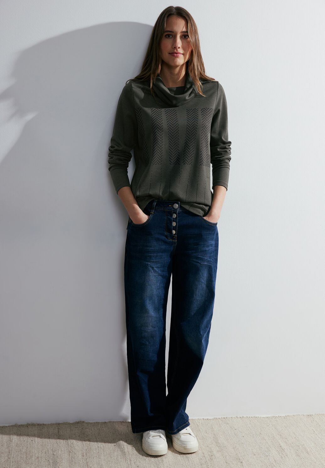 Cecil - Collared Top - 320793