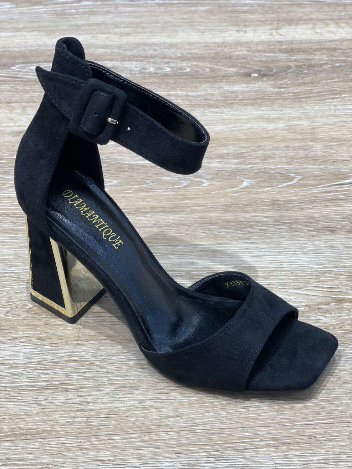 Lipstick - Open Toed Heeled Shoe - X8351