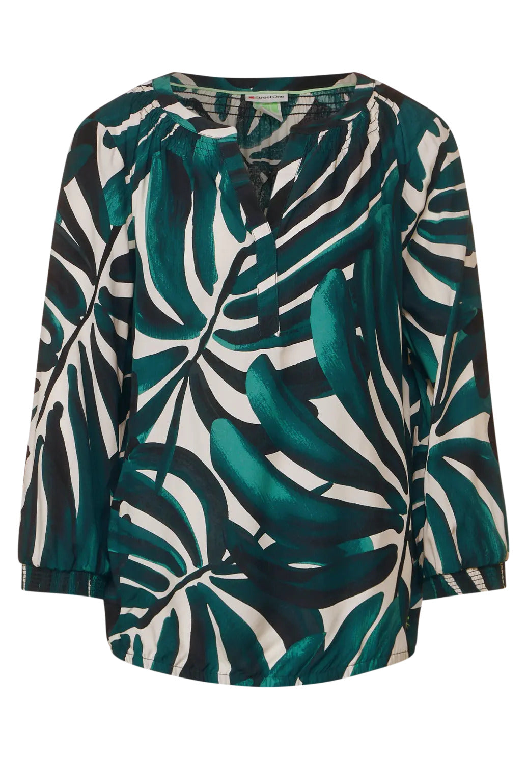 Street One - Printed Tunic Blouse - 344062
