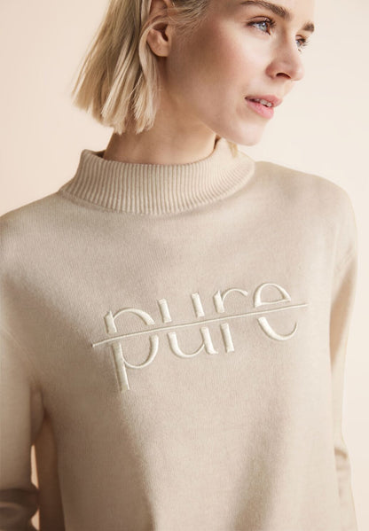 Street One - Sweater with Embroidery - 302635