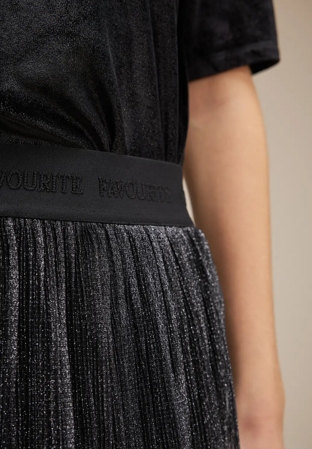 Street One - Party Mesh Glitter Skirt - 361398