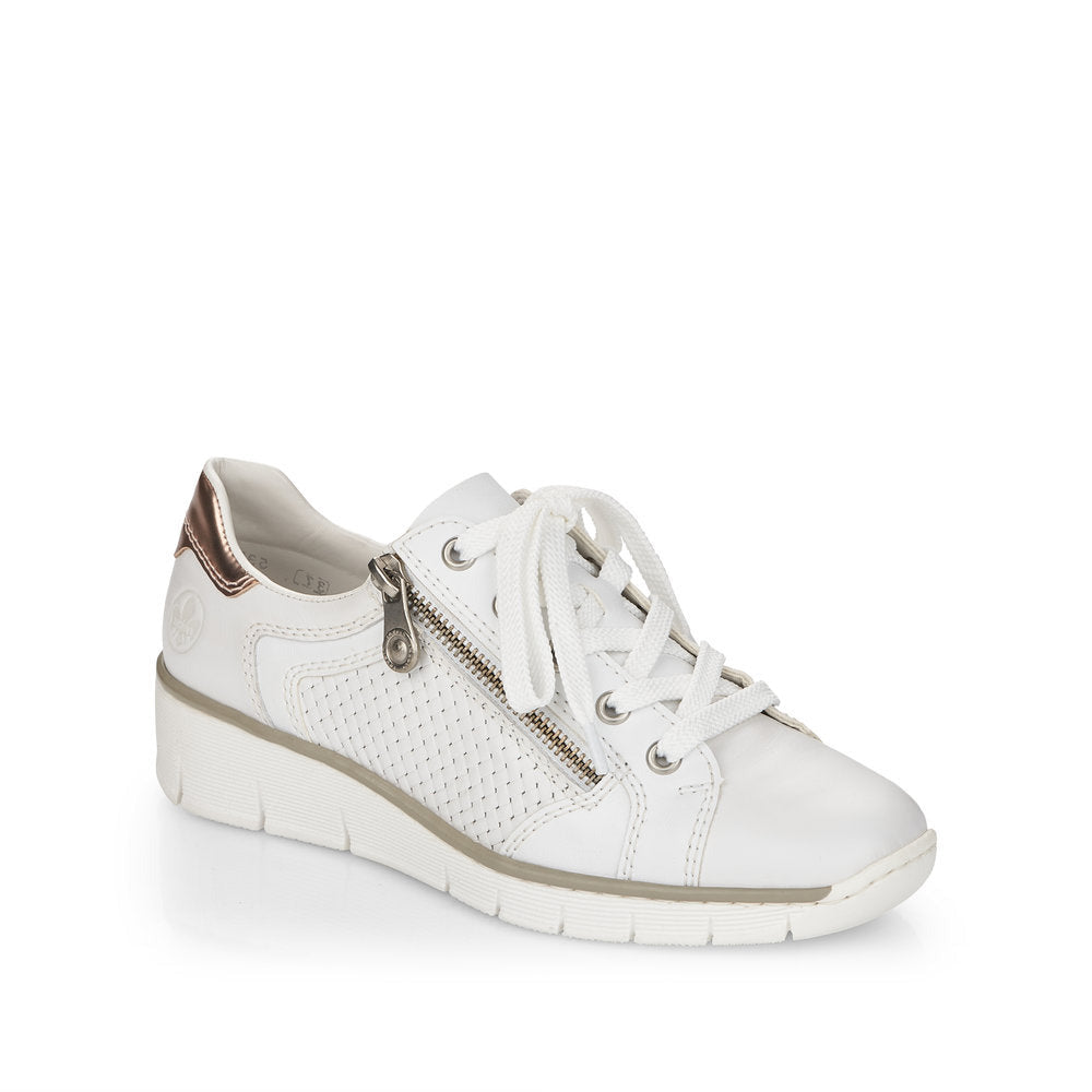 Rieker - Lace and Zip Runner - 53703S3