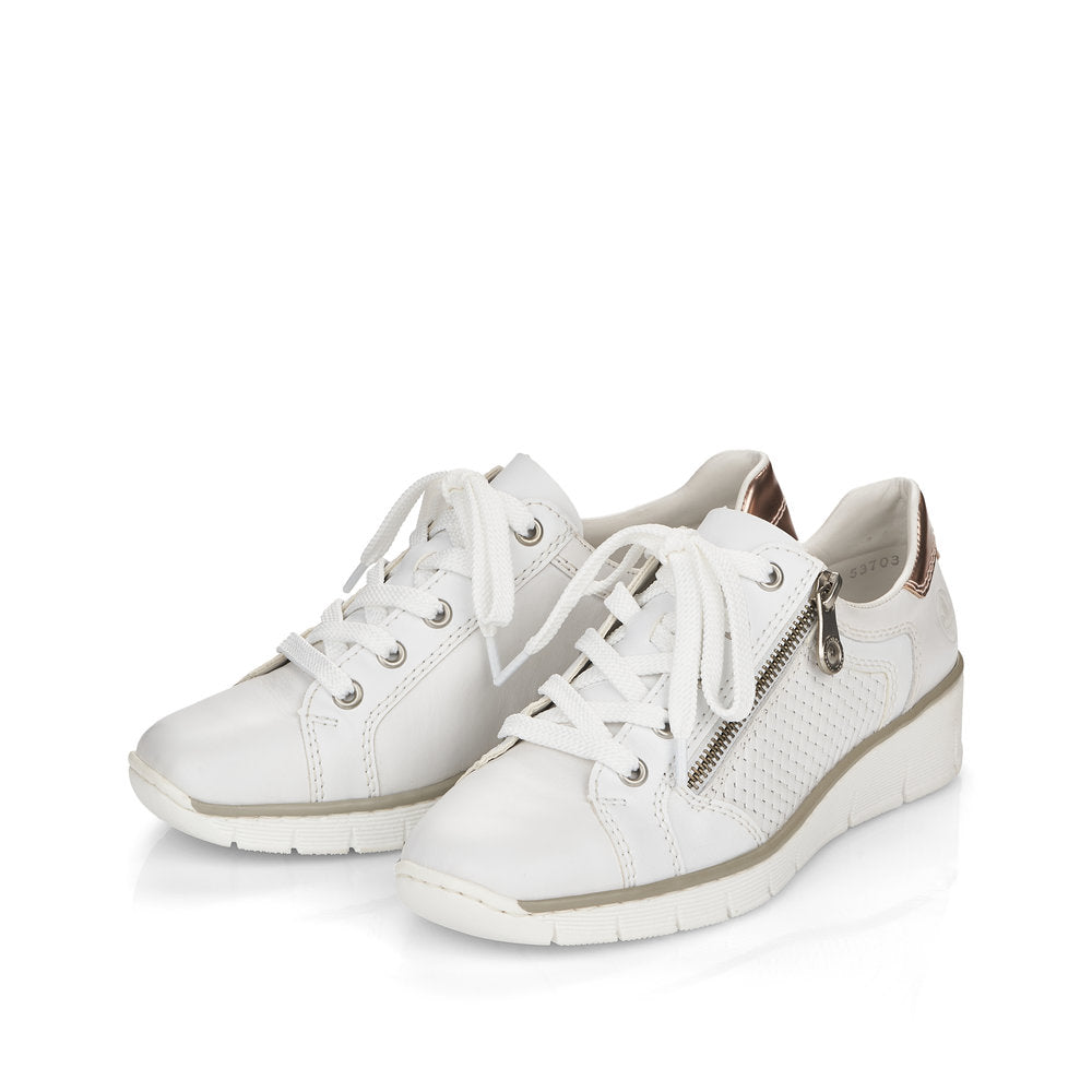 Rieker - Lace and Zip Runner - 53703S3