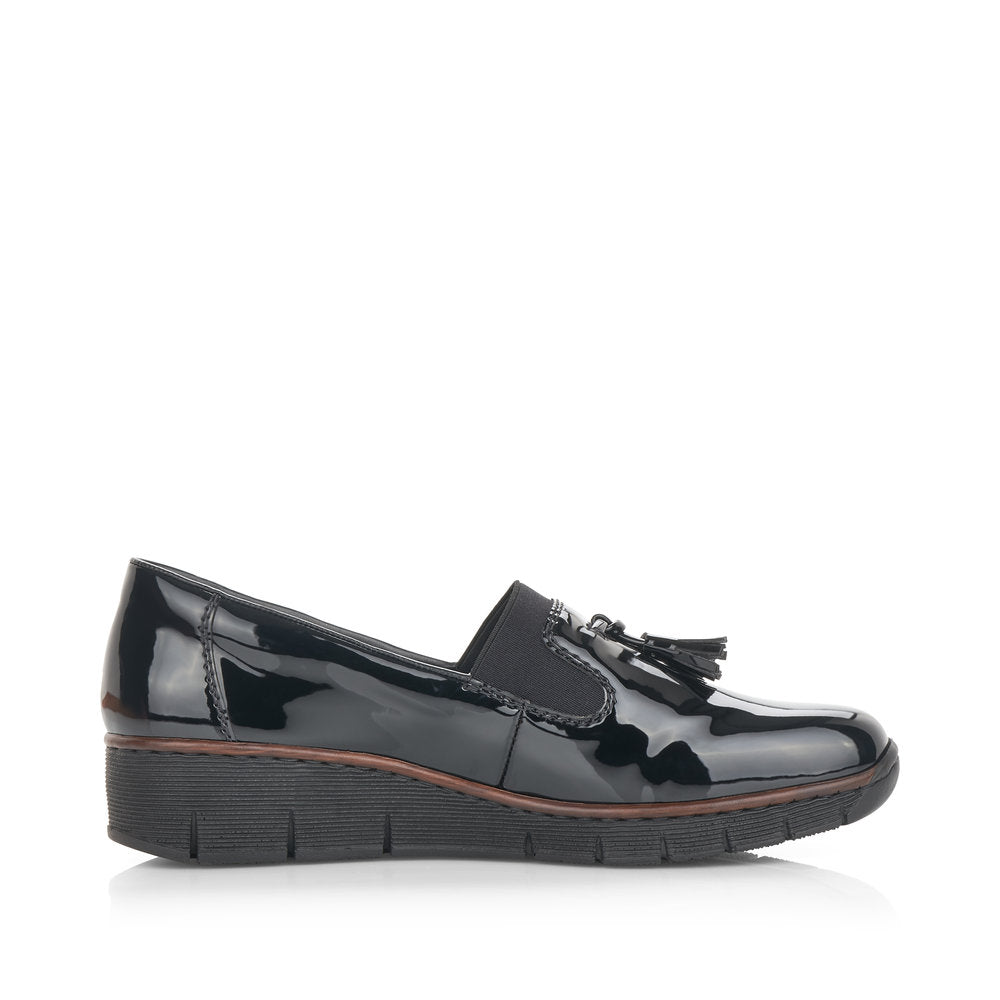 Rieker - Tassle Patent Shoe - 53751