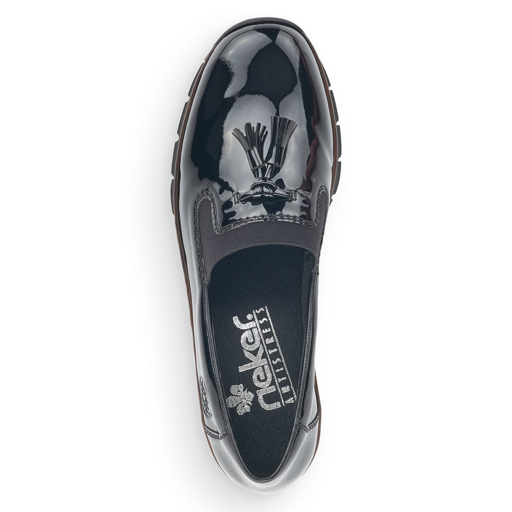 Rieker - Tassle Patent Shoe - 53751