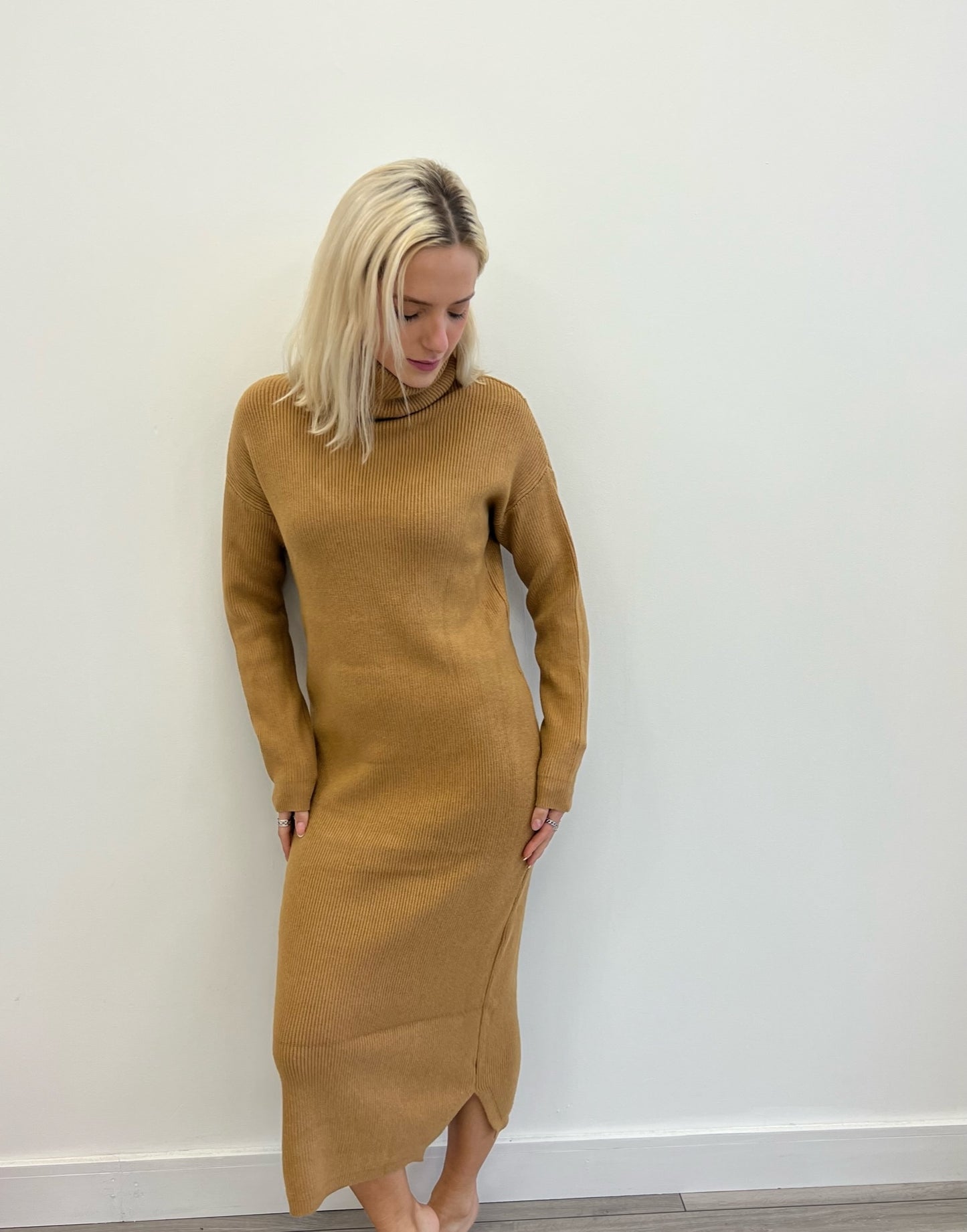 Lipstick - Cowl Neck Dress - Zm1391