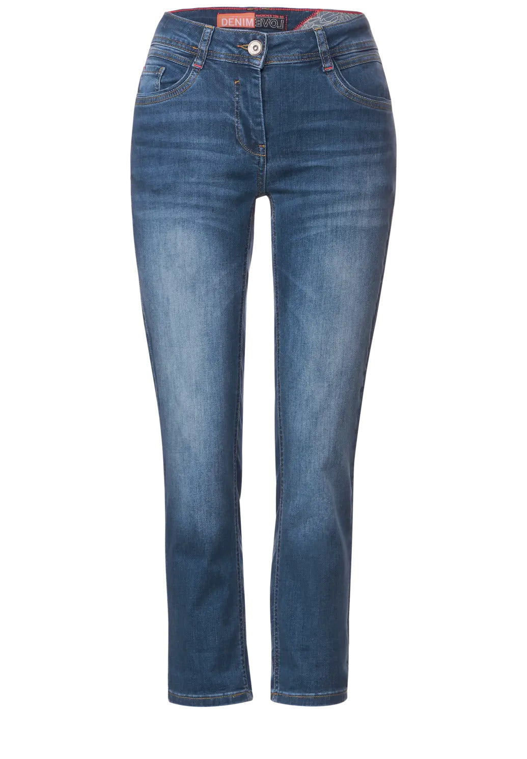 Cecil - 7/8 Loose Fit Jeans - 376480