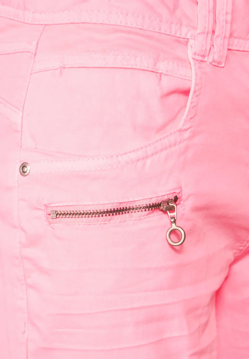 Cecil - Casual Fit Trousers with Zips - 376503