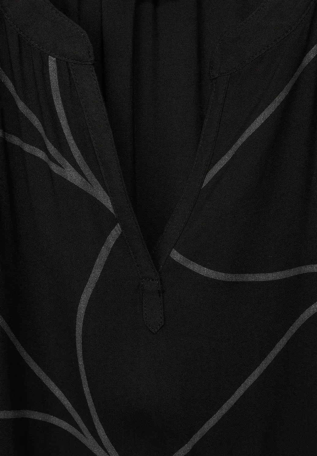 Street One - Shirt Blouse Split Neck - 344087