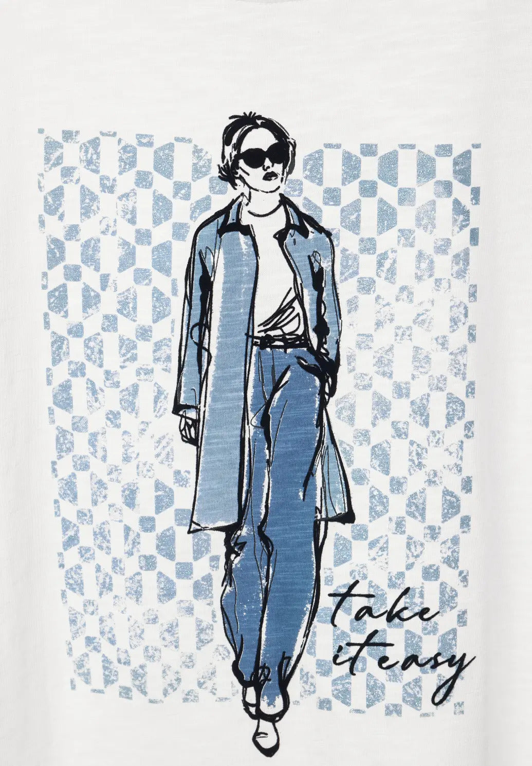 Street One - Printed Shirt - 320368