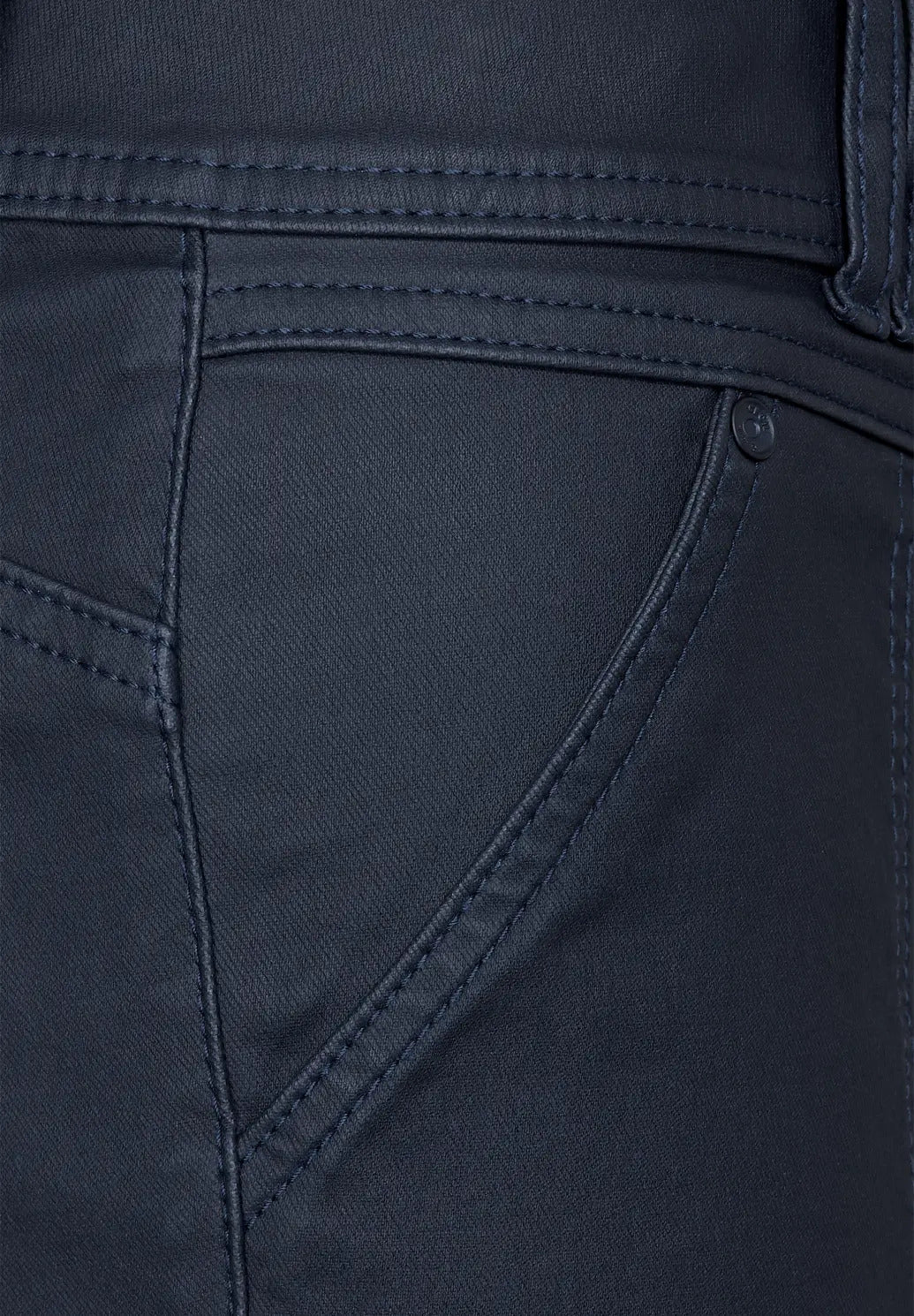 Cecil - Coated Pants - 376831