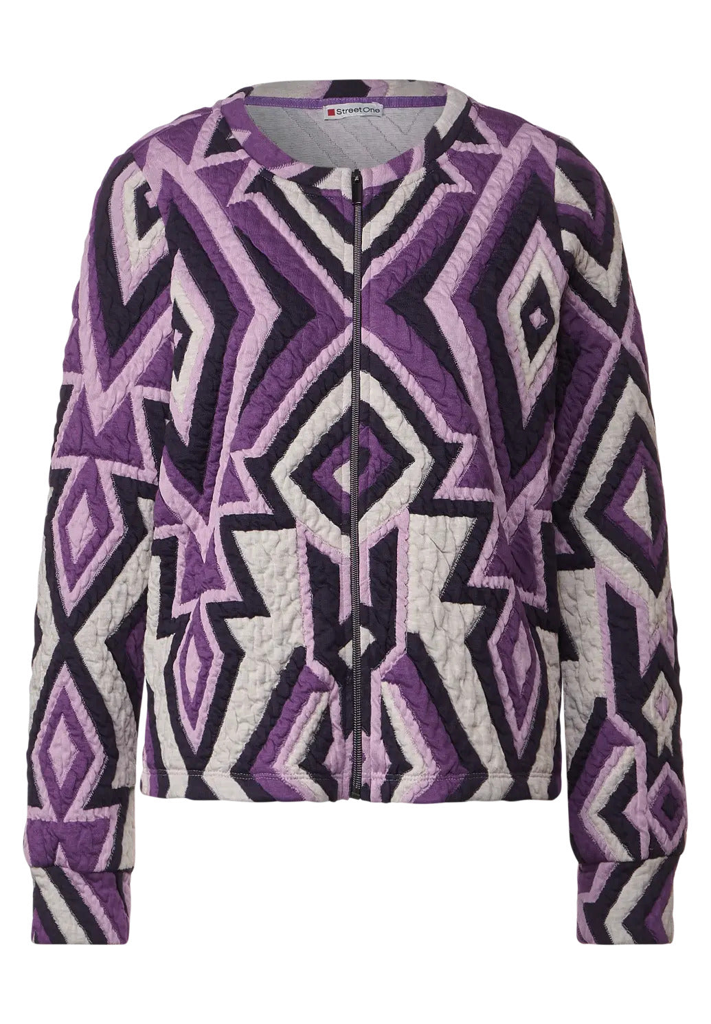 Street One - Multicoloured Structure Jacket - 320699