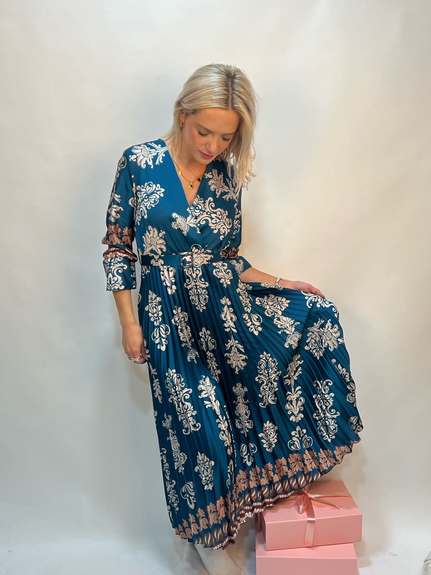 Lipstick - Print Dress - 19238
