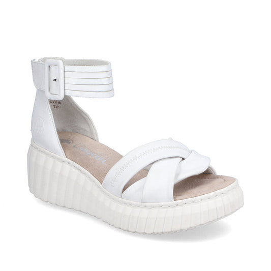 Rieker - Open Toe Wedge Sandal - 64159