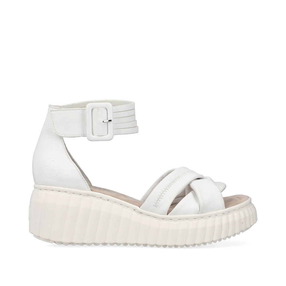 Rieker - Open Toe Wedge Sandal - 64159