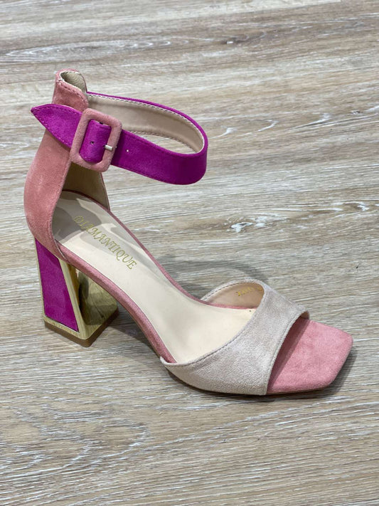 Lipstick - Open Toed Heeled Shoe - X8351