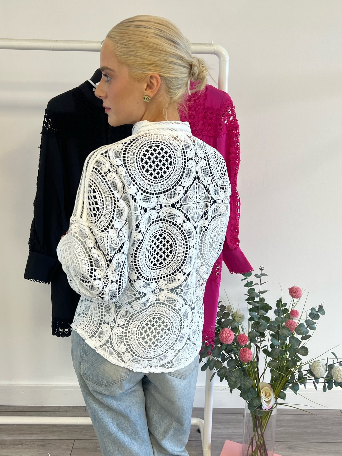 Lipstick - Crochet Shirt - M12009