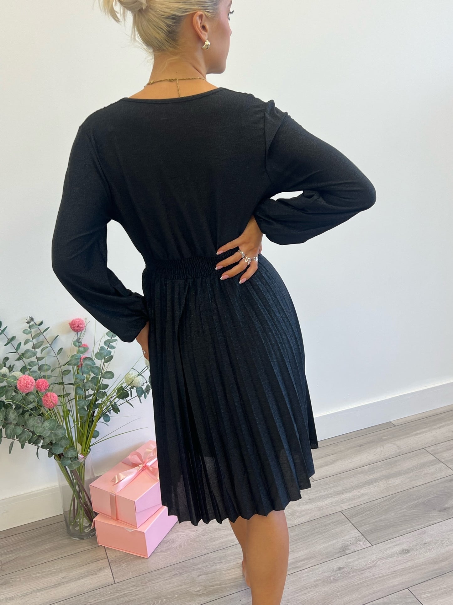 Lipstick - Midi Sparkly Dress - 5758