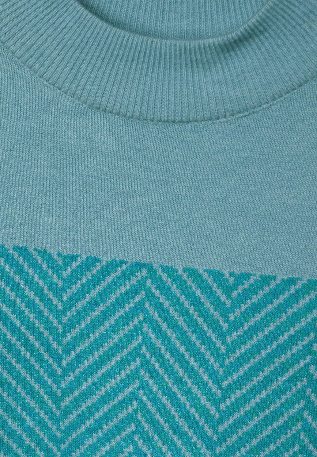 Cecil - Cosy Herringbone Turtle Neck - 302647