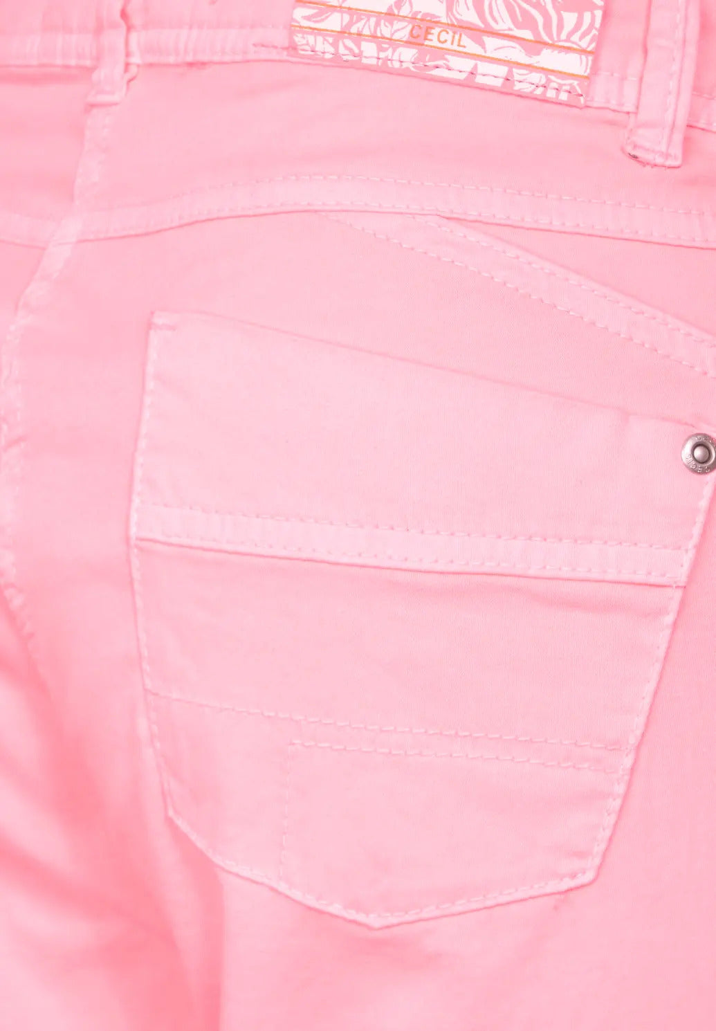 Cecil - Casual Fit Trousers with Zips - 376503
