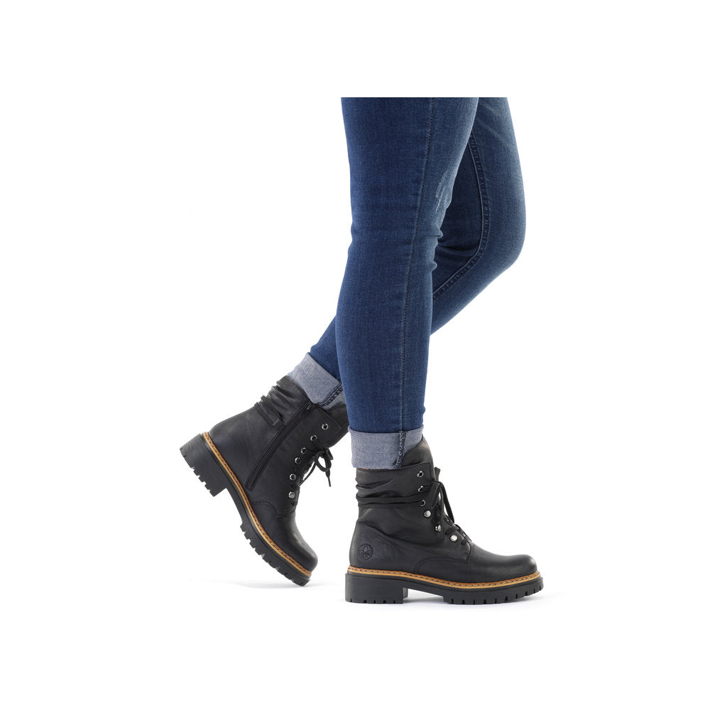 Rieker - Lace Up Boot - 72621