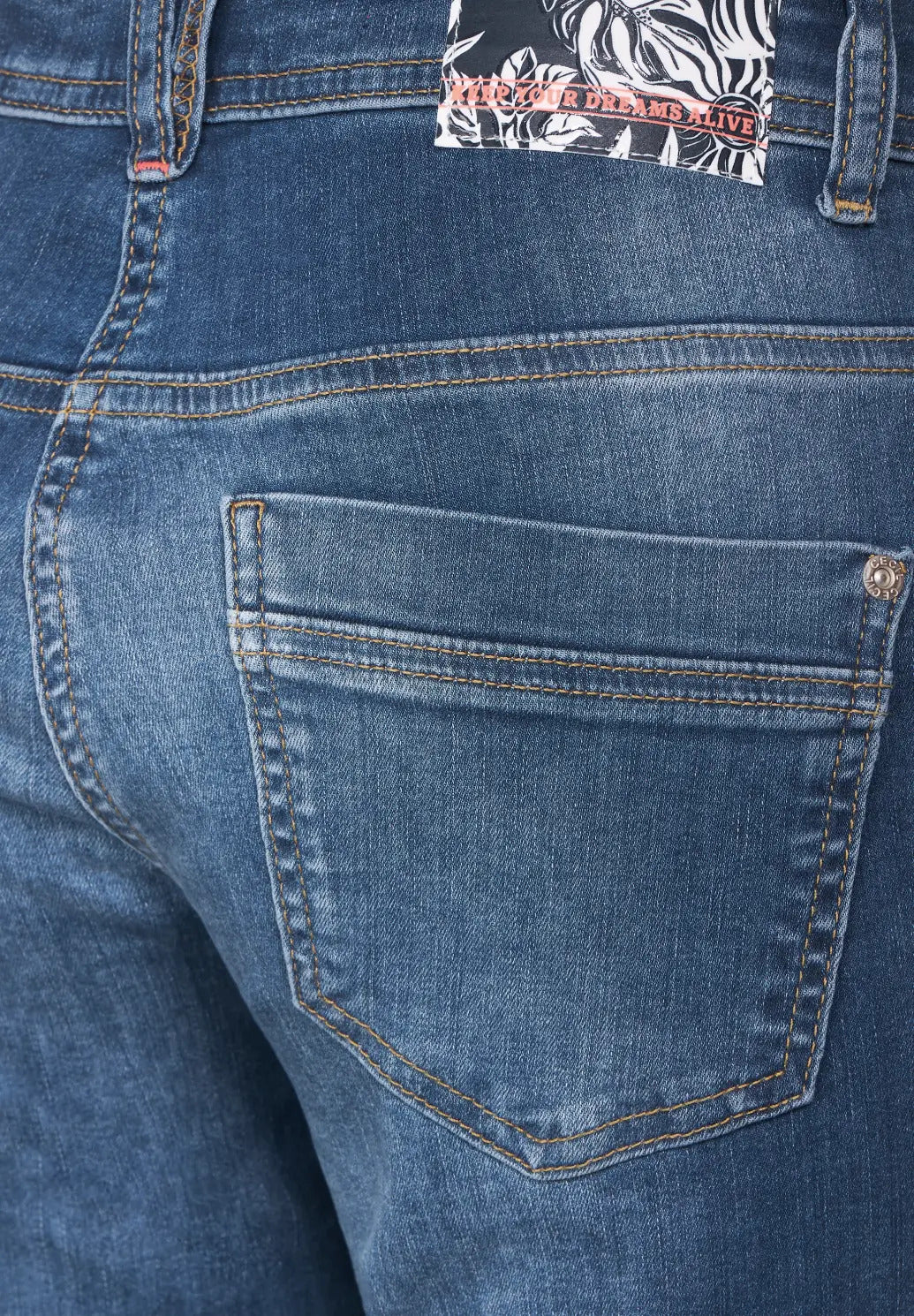 Cecil - 7/8 Loose Fit Jeans - 376480