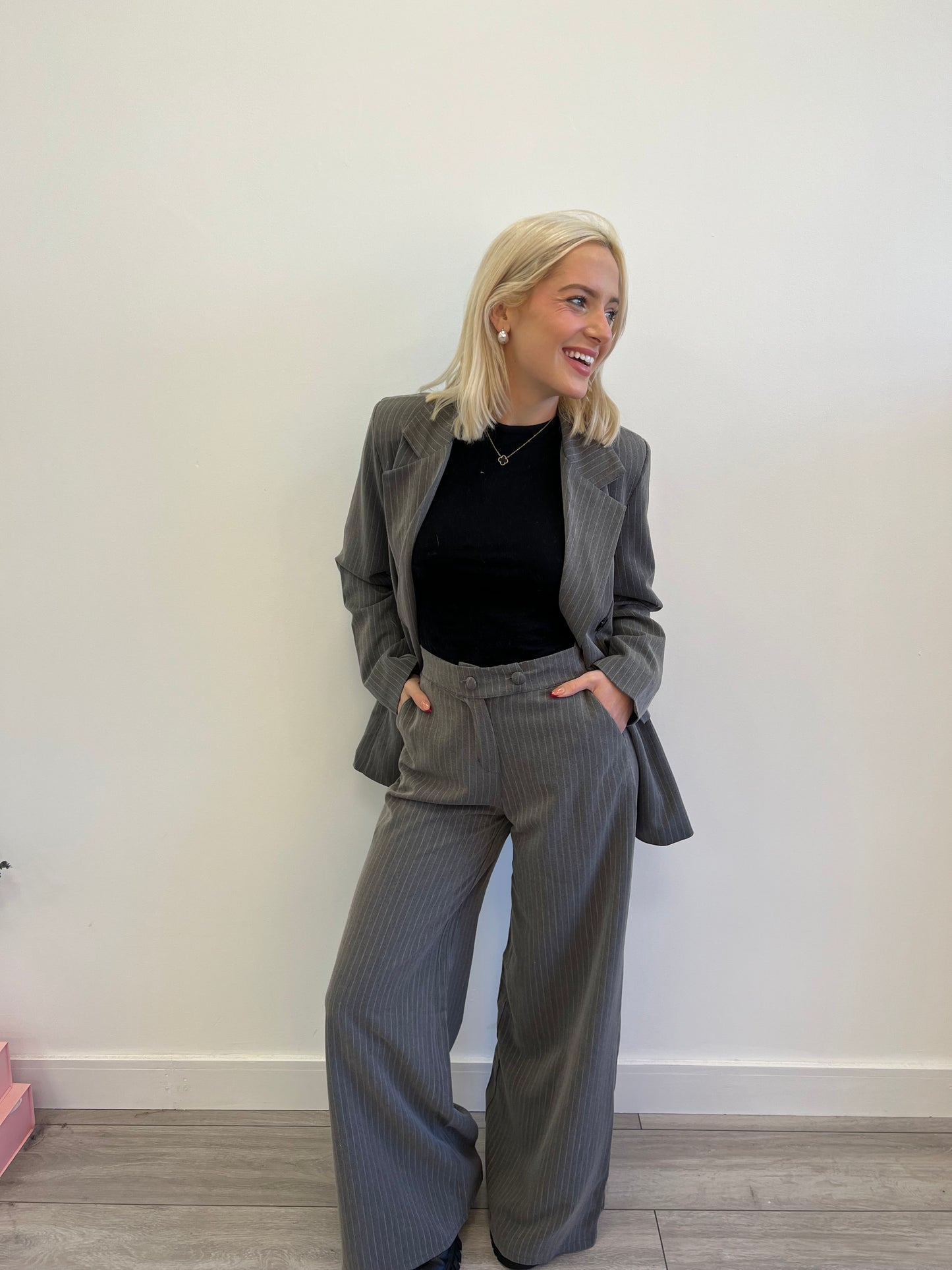Lipstick - Pin Stripe Trousers - 7315