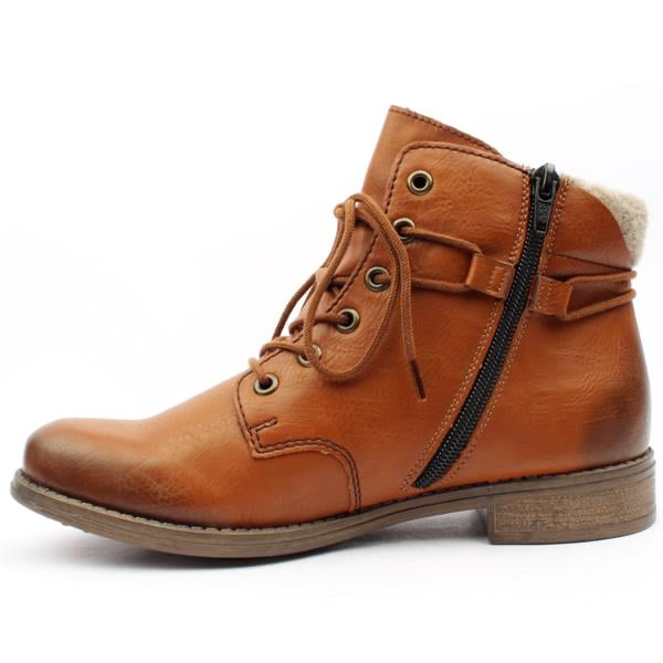 Rieker - Lace Up Ankle Boot - 77423