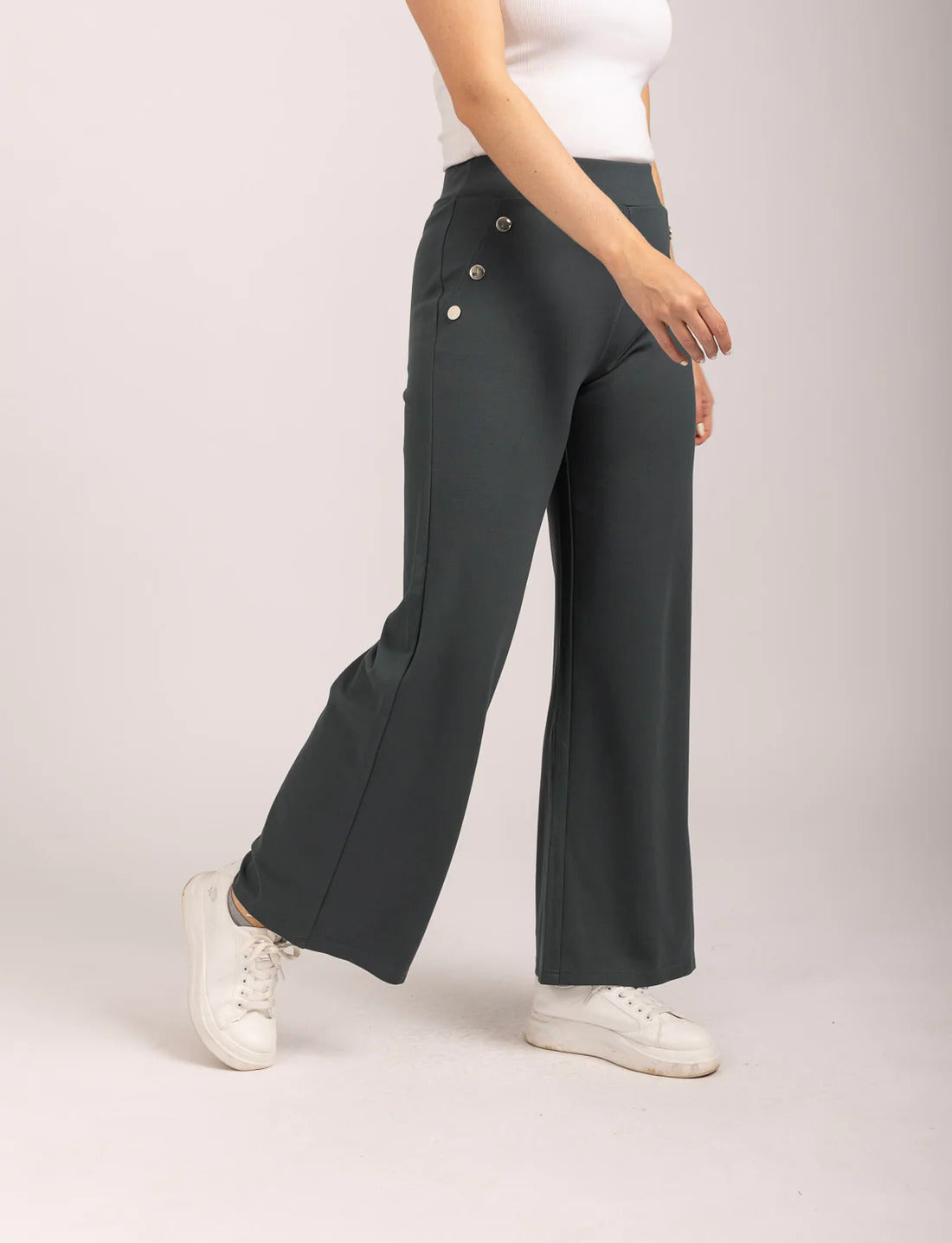 Mudflower - Wide Leg Trousers - 955