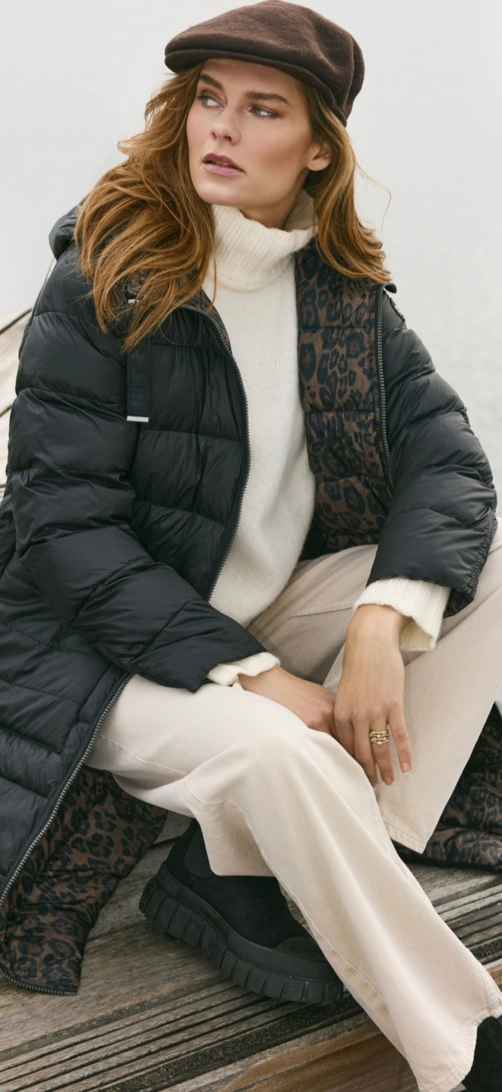 Frandsen - Reversible leopard print coat - Frand 568