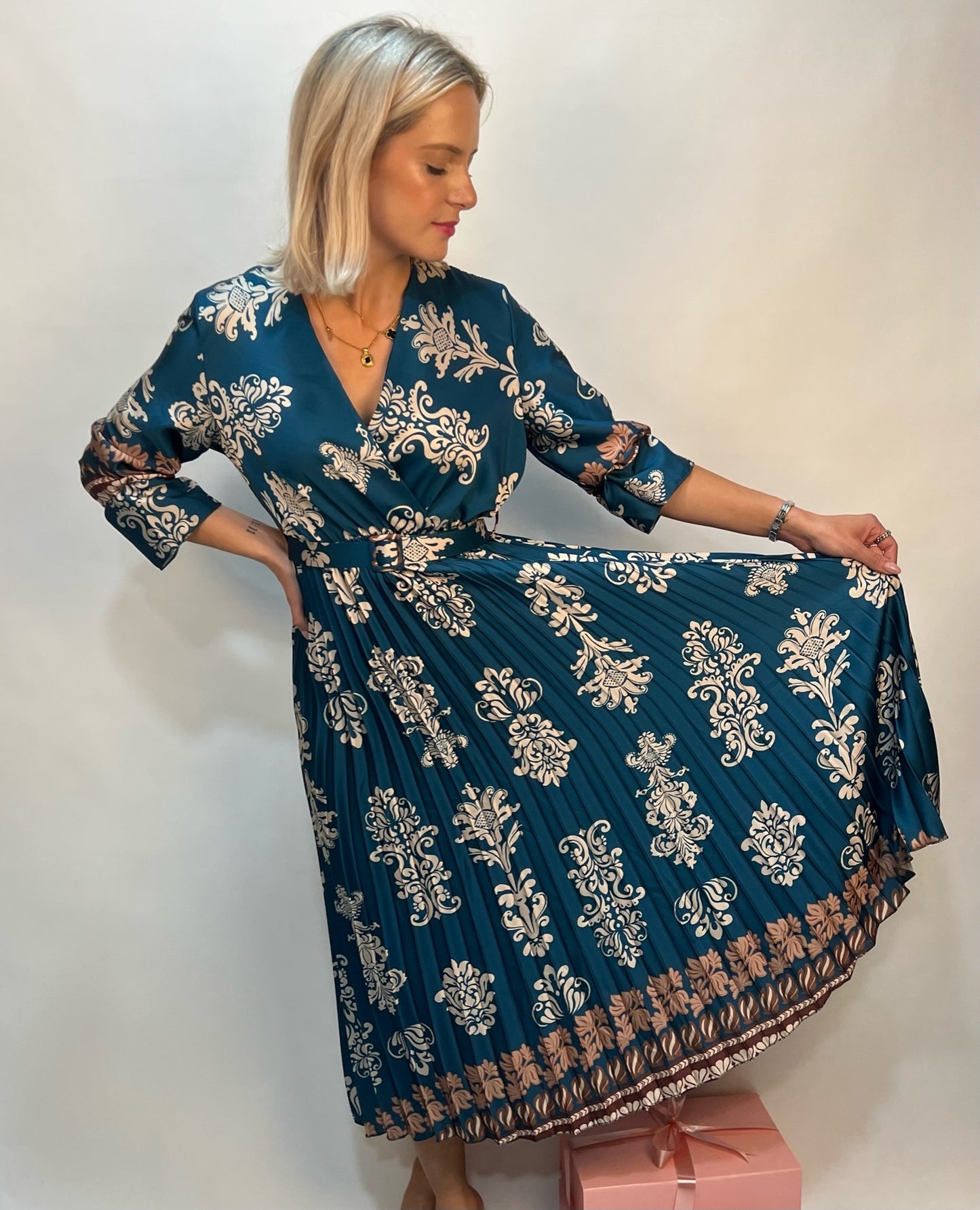 Lipstick - Print Dress - 19238