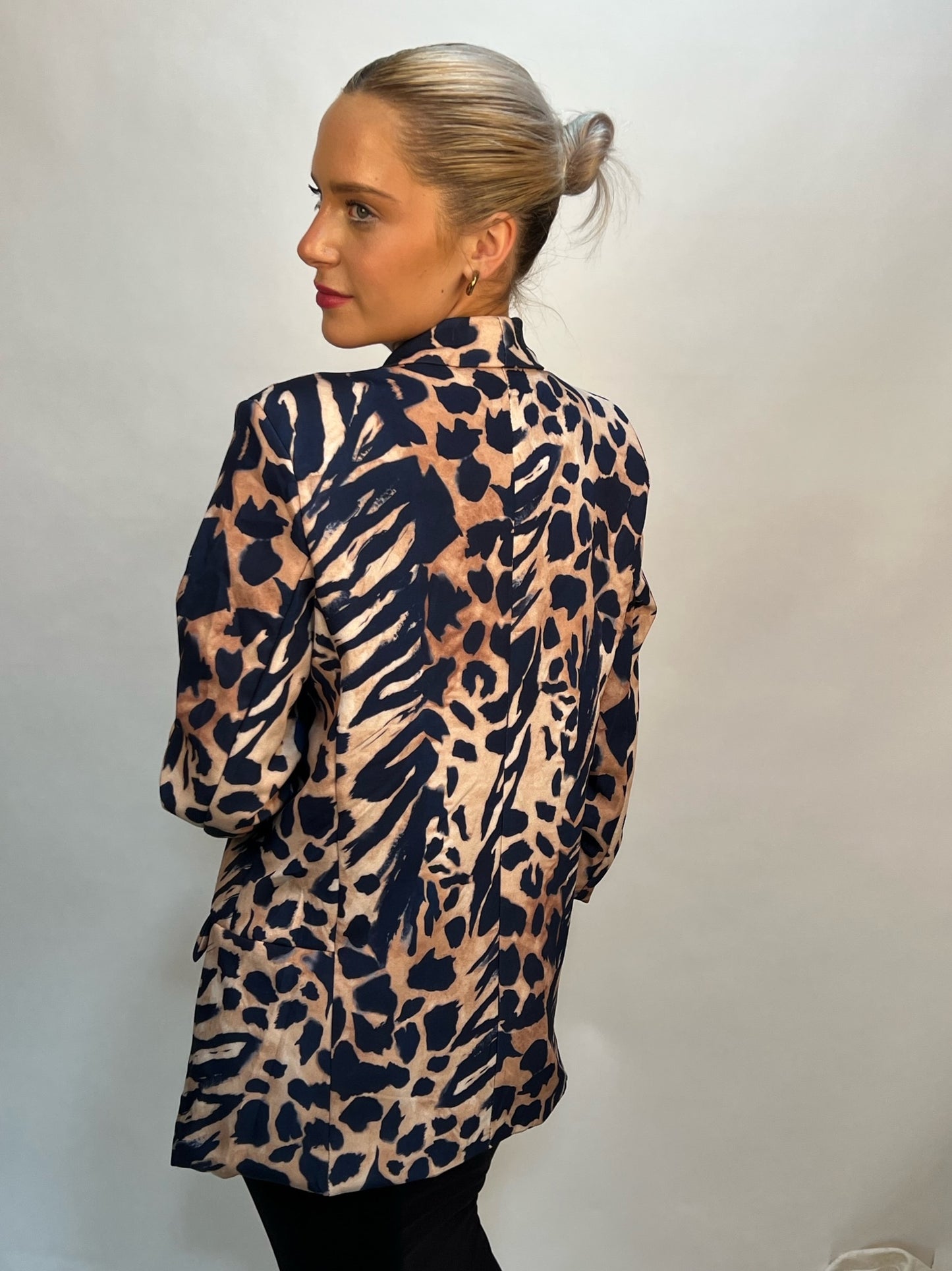Lipstick - Leopard Printed Blazer - 27266