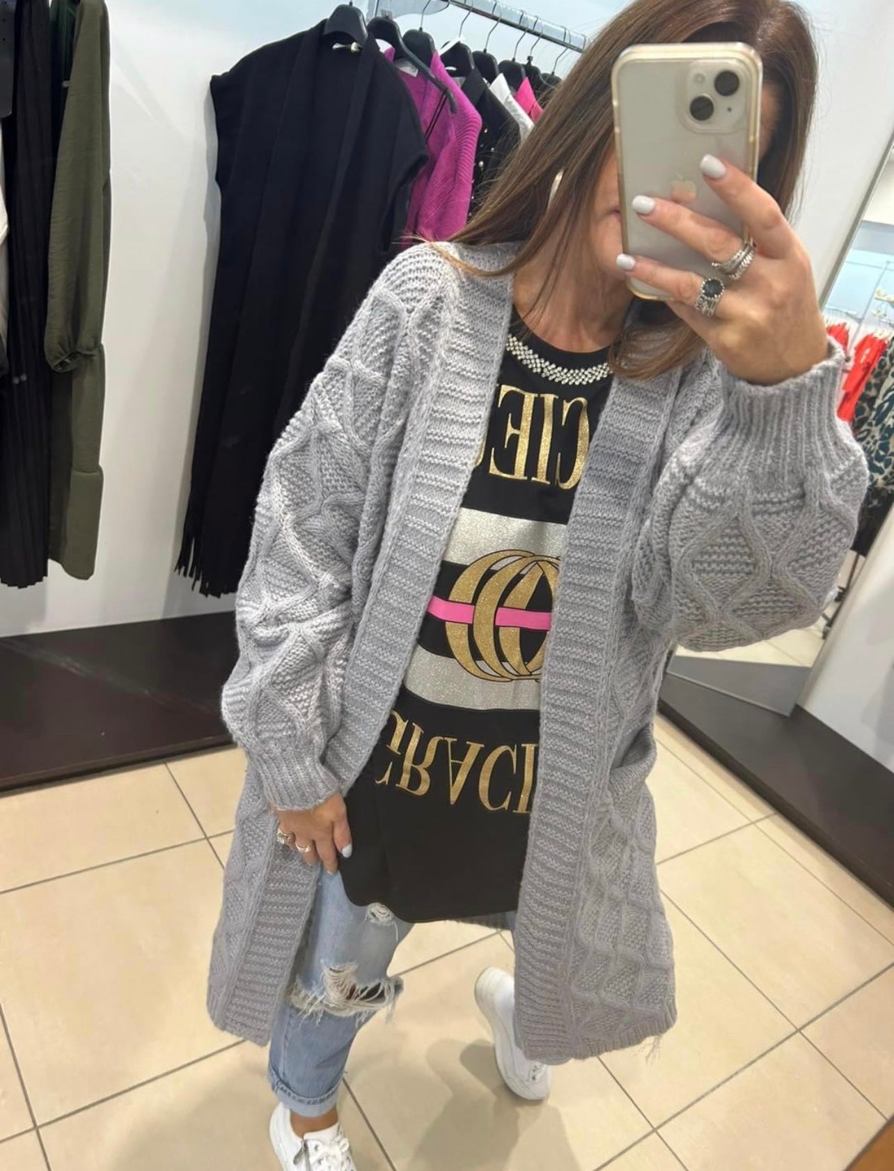 Lipstick - Knit Cardigan - ZM10001