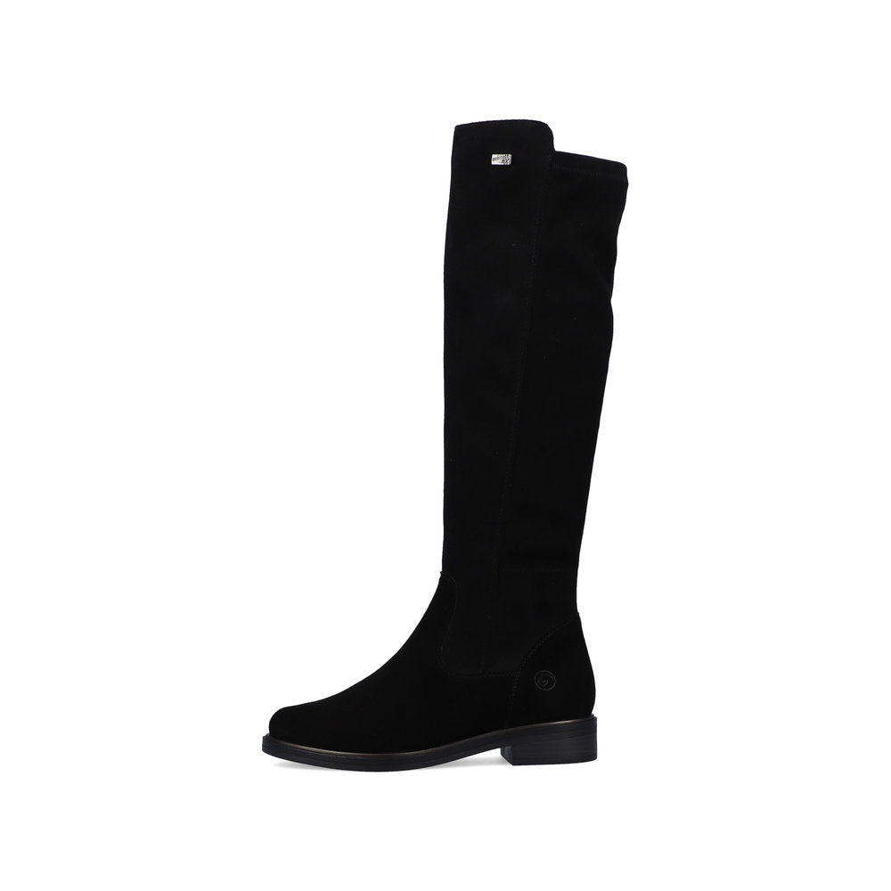 Remonte - Knee High Suede Boot - D8387 W3