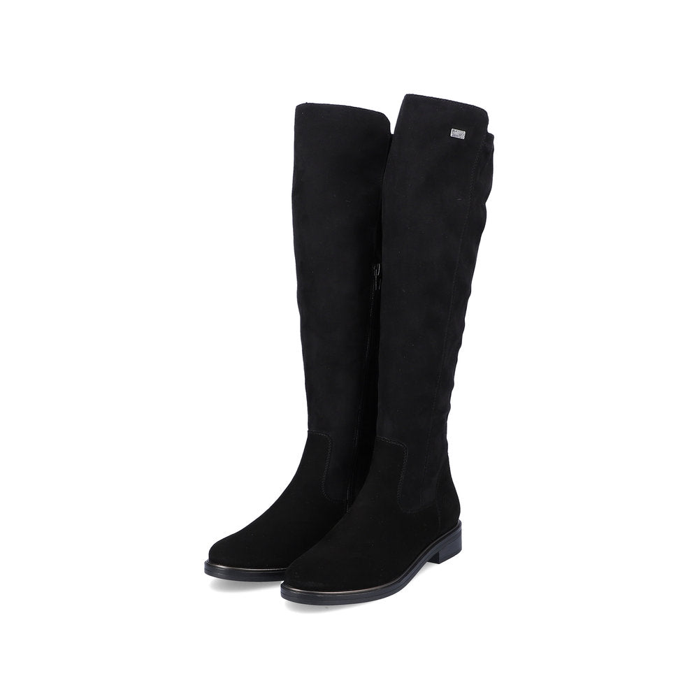 Remonte - Knee High Suede Boot - D8387 W3