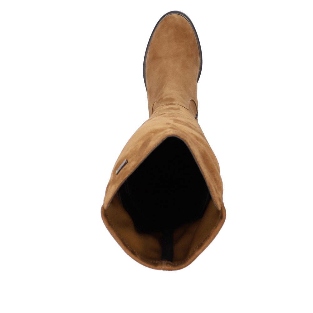 Remonte - Knee High Suede Boot - D8387 W3