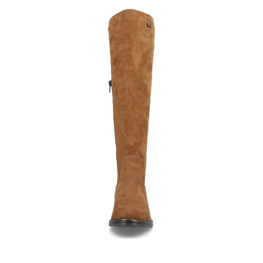 Remonte - Knee High Suede Boot - D8387 W3