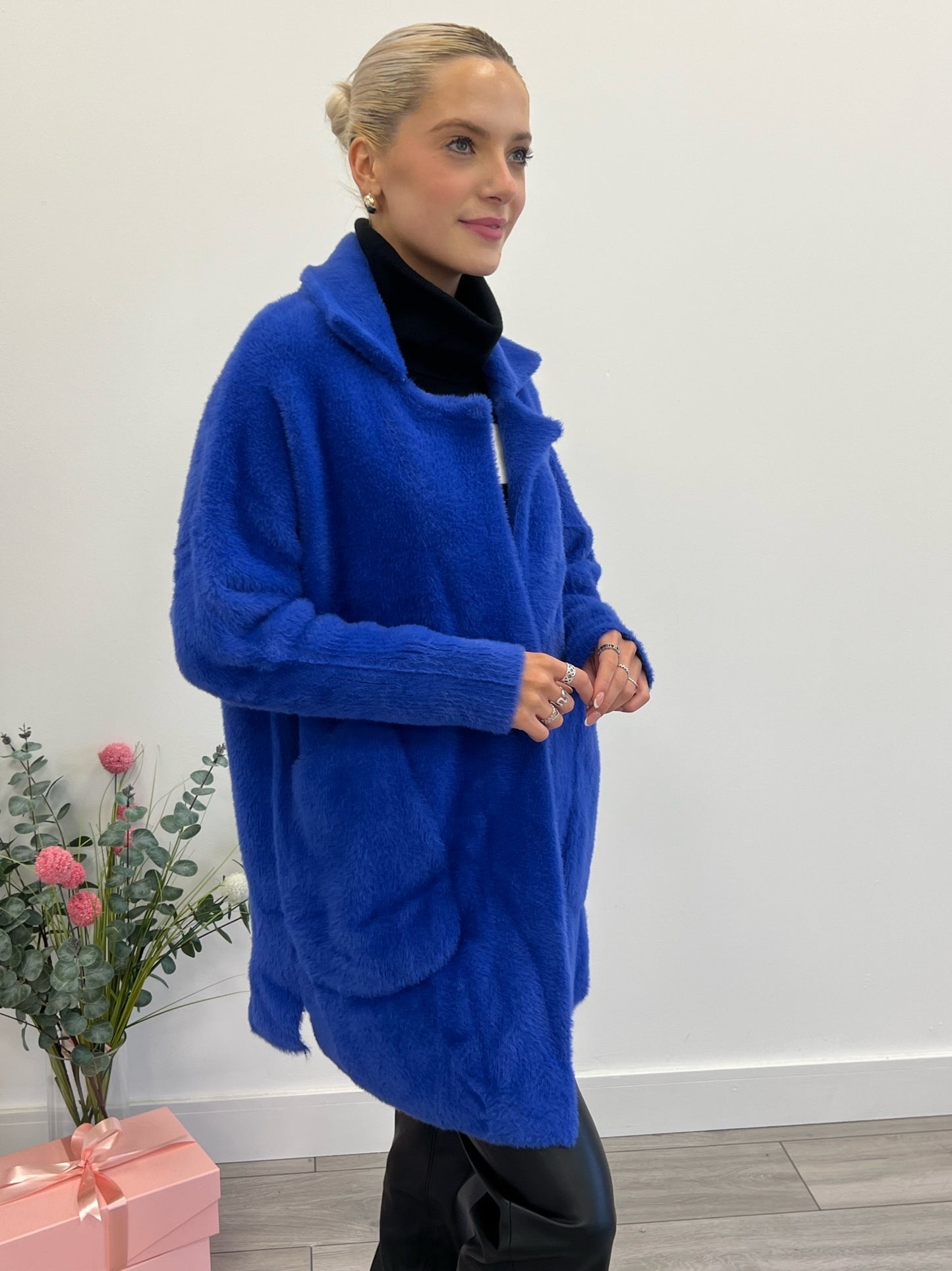 Lipstick - Fur Knit Coatigan - Zm1767