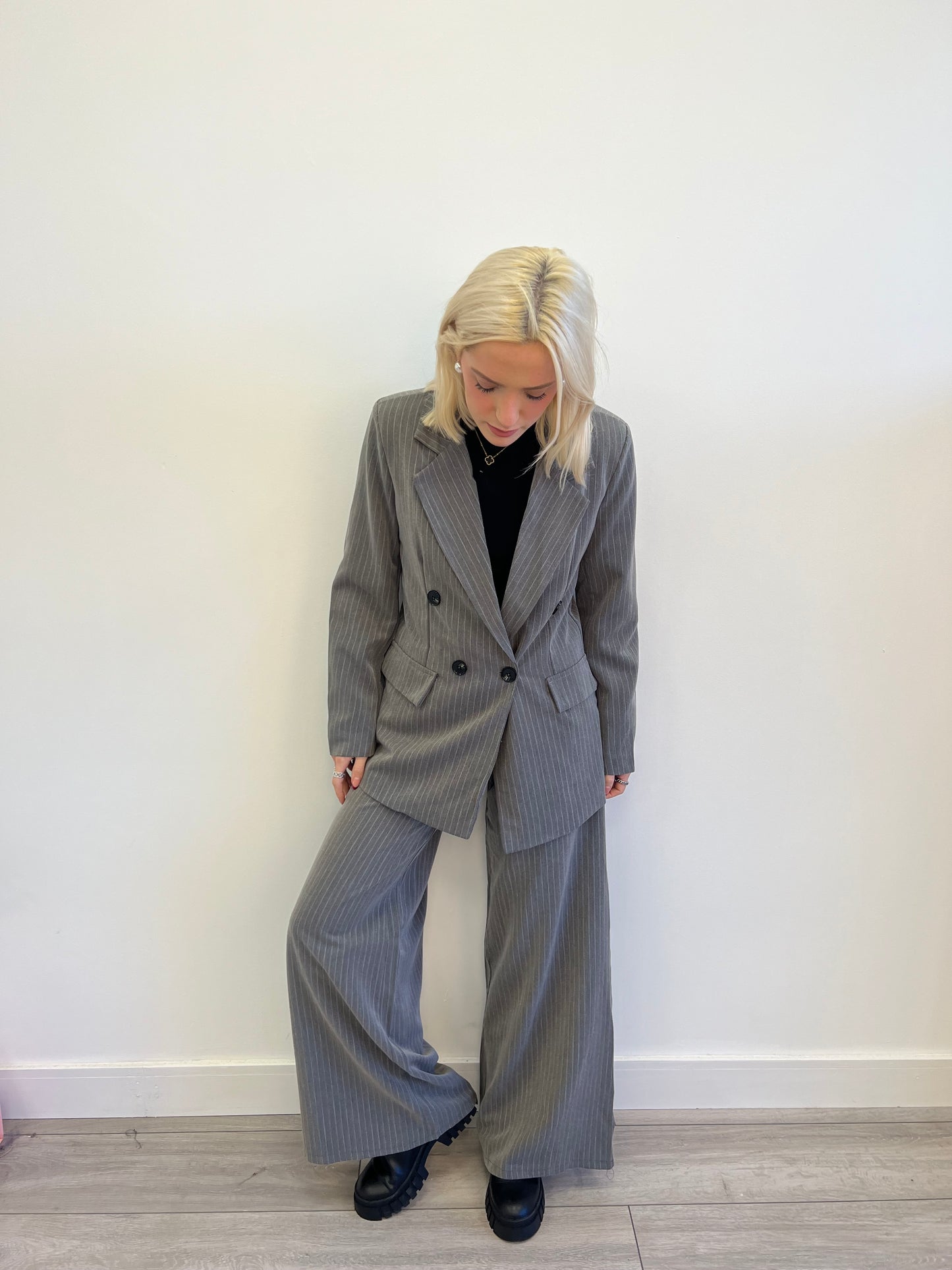 Lipstick - Pin Stripe Trousers - 7315